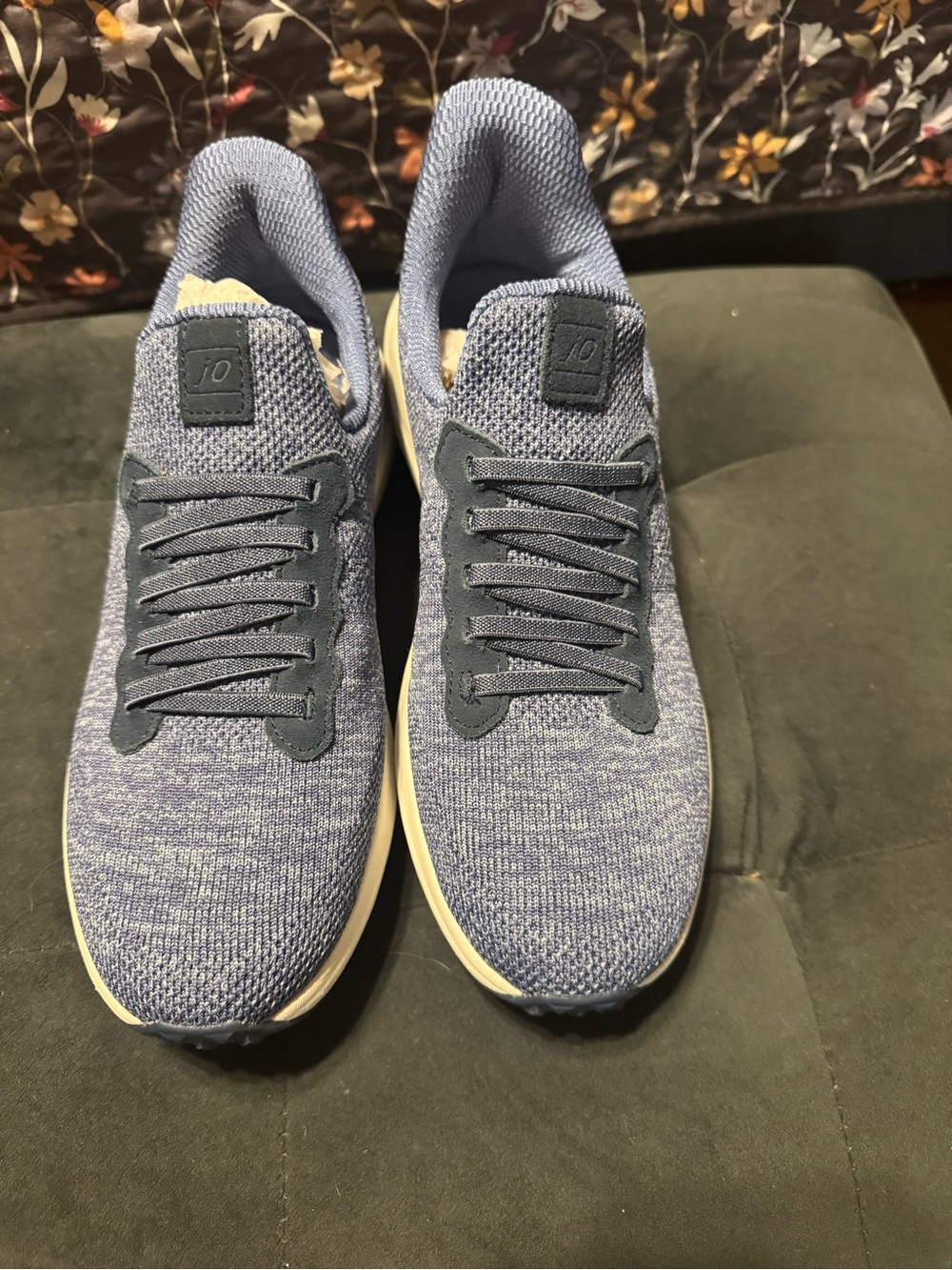 Johnnie-O Range Runner 2.0 Casual Knit Men's Sneakers - Blue